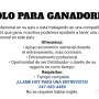 SOLO PARA GANADORES